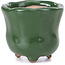 Ronde groene bonsaipot - 36 x 36 x 33 mm