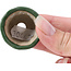 Pot à bonsaï rond vert - 36 x 36 x 33 mm