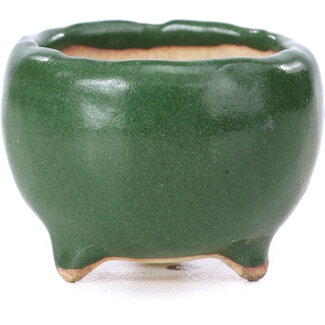 Other Tokoname 32 mm round green pot from Tokoname, Japan