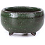 Vaso per bonsai verde rotondo - 45 x 45 x 25 mm