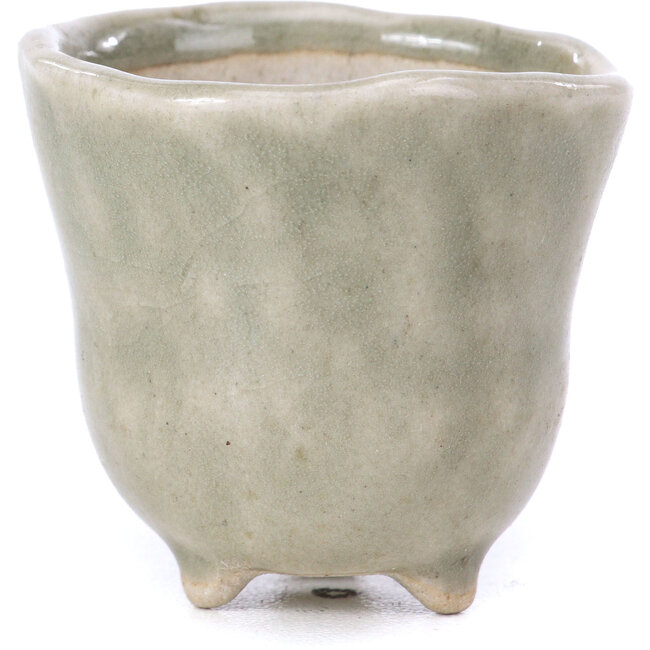 Maceta de bonsái redonda gris - 40 x 40 x 40 mm