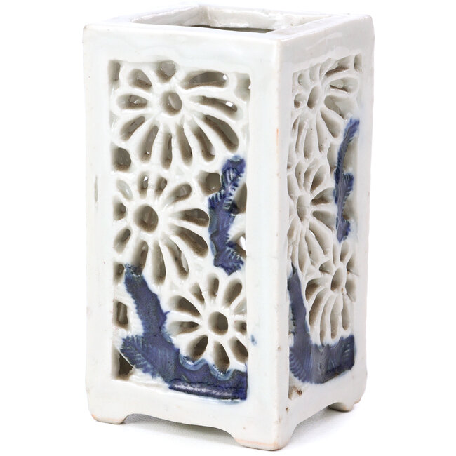 Vaso per bonsai quadrato grigio - 50 x 50 x 95 mm