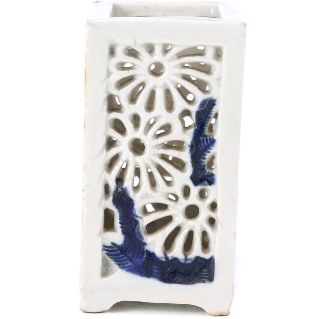 Vaso per bonsai quadrato grigio - 50 x 50 x 95 mm