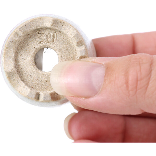 Ronde beige bonsaipot - 35 x 35 x 40 mm