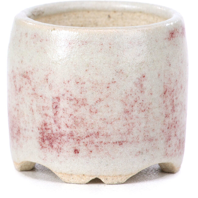 Ronde beige bonsaipot - 34 x 34 x 30 mm