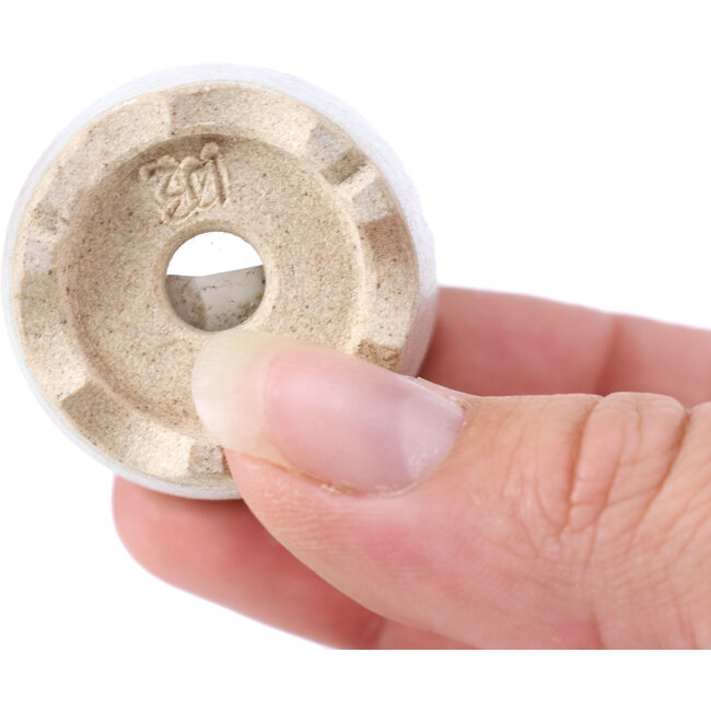 Ronde beige bonsaipot - 35 x 35 x 35 mm