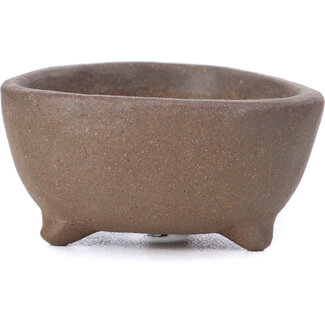  Other Tokoname bonsai pot makers 50 mm triangular unglazed pot from Tokoname, Japan