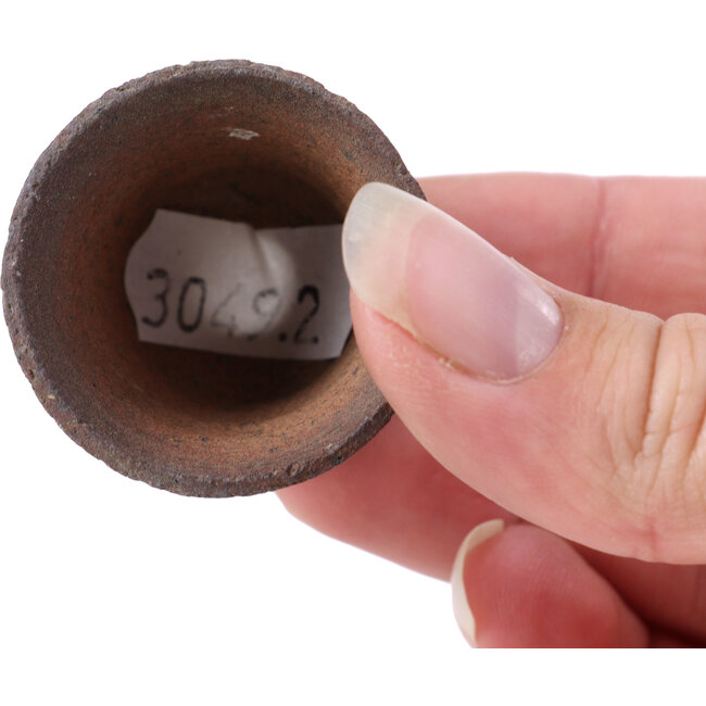 Pot à bonsaï rond non émaillé - 35 x 35 x 35 mm