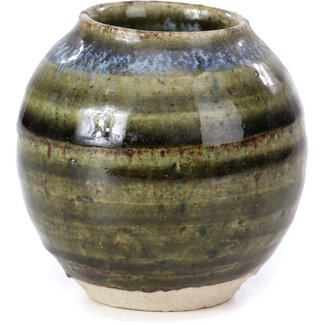  Other Japanese bonsai pot makers 50 mm round multicolor pot from Japan