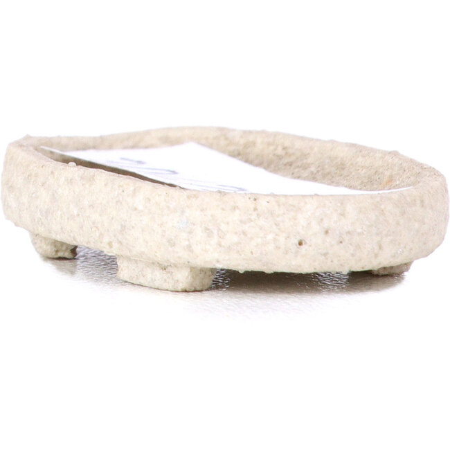 Pot à bonsaï ovale non émaillé - 30 x 22 x 4 mm