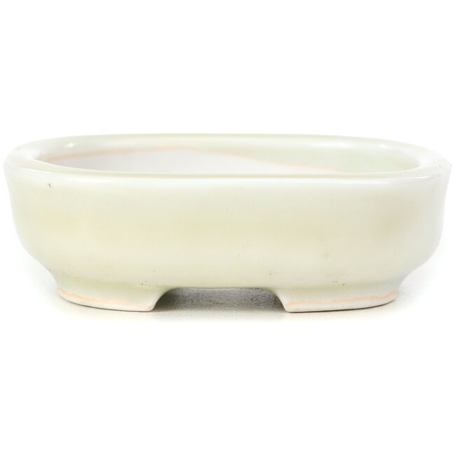 Maceta de bonsái blanca cuadrada - 95 x 95 x 26 mm