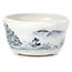 Vaso per bonsai rotondo blu - 65 x 65 x 35 mm