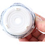 Runde blaue Bonsaischale - 65 x 65 x 35 mm