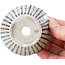 Ronde beige bonsaipot van Bonsai - 85 x 85 x 45 mm