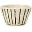 Vaso per bonsai rotondo beige di Bonsai - 85 x 85 x 45 mm