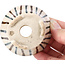 Runde beige Bonsaischale von Bonsai - 66 x 66 x 40 mm
