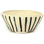 Ronde beige bonsaipot van Bonsai - 82 x 82 x 45 mm