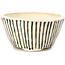 Pot à bonsaï rond beige par Bonsai - 85 x 85 x 45 mm
