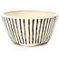 Pot à bonsaï rond beige par Bonsai - 85 x 85 x 45 mm