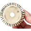 Pot à bonsaï rond beige par Bonsai - 65 x 65 x 35 mm