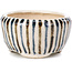 Pot à bonsaï rond beige par Bonsai - 50 x 50 x 30 mm