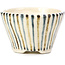 Pot à bonsaï rond beige par Bonsai - 60 x 60 x 30 mm