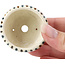 Pot à bonsaï rond beige par Bonsai - 60 x 60 x 30 mm