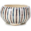 Round beige bonsai pot by Bonsai - 55 x 55 x 30 mm