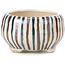 Pot à bonsaï rond beige par Bonsai - 55 x 55 x 30 mm