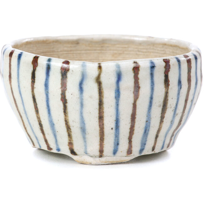 Round beige bonsai pot by Bonsai - 60 x 60 x 35 mm