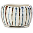 Pot à bonsaï rond beige par Bonsai - 60 x 60 x 35 mm