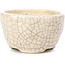 Pot à bonsaï rond beige par Bonsai - 55 x 55 x 32 mm