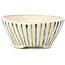 Pot à bonsaï rond beige par Bonsai - 86 x 86 x 35 mm