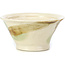 Vaso per bonsai rotondo beige di Bonsai - 85 x 85 x 45 mm