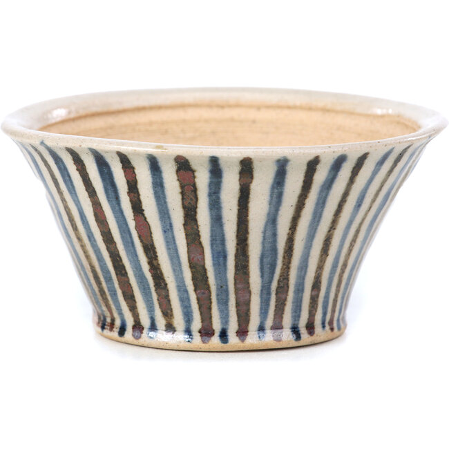 Runde beige Bonsaischale von Bonsai - 85 x 85 x 45 mm