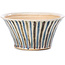 Round beige bonsai pot by Bonsai - 85 x 85 x 45 mm