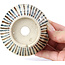 Runde beige Bonsaischale von Bonsai - 85 x 85 x 45 mm