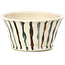 Maceta de bonsái redonda beige de Bonsai - 70 x 70 x 35 mm