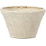 Vaso per bonsai rotondo beige di Bonsai - 90 x 90 x 65 mm