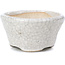 Pot à bonsaï rond beige par Bonsai - 60 x 60 x 35 mm