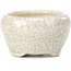 Pot à bonsaï rond beige par Bonsai - 60 x 60 x 35 mm