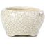 Pot à bonsaï rond beige par Bonsai - 60 x 60 x 35 mm