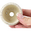 Pot à bonsaï rond beige par Bonsai - 60 x 60 x 35 mm