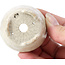 Pot à bonsaï rond beige par Bonsai - 60 x 60 x 35 mm
