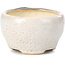 Pot à bonsaï rond beige par Bonsai - 60 x 60 x 35 mm