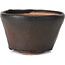 Round brown bonsai pot by Bonsai - 71 x 71 x 45 mm