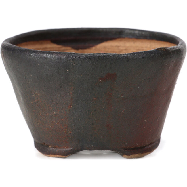 Pot à bonsaï rond marron par Bonsai - 71 x 71 x 45 mm