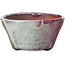 Round pink and blue bonsai pot by Bonsai - 72 x 72 x 41 mm