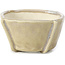 Quadratische beige Bonsaischale von Bonsai - 66 x 66 x 35 mm
