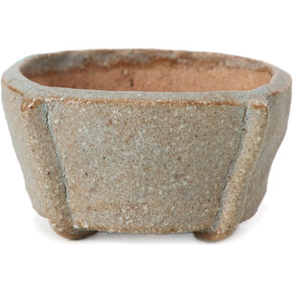 Bonsai Maceta para bonsái cuadrada azul de 55 mm de Bonsai, Japón